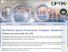 Tablet Screenshot of optik-plus.de